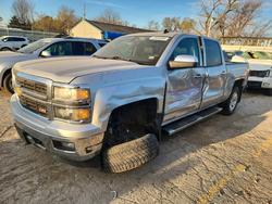 Salvage trucks for sale at Wichita, KS auction: 2014 Chevrolet Silverado K1500 LTZ
