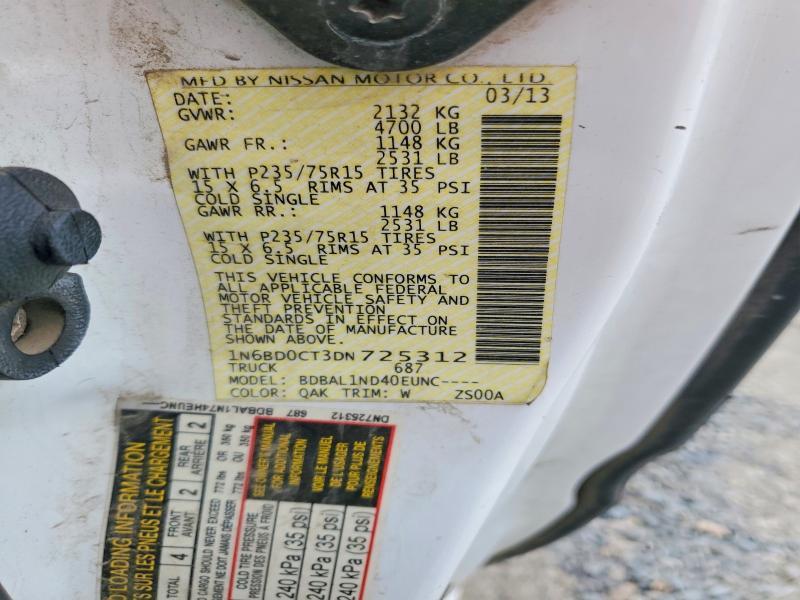 2013 Nissan Frontier s