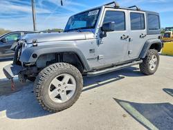 Jeep salvage cars for sale: 2014 Jeep Wrangler Unlimited Sport