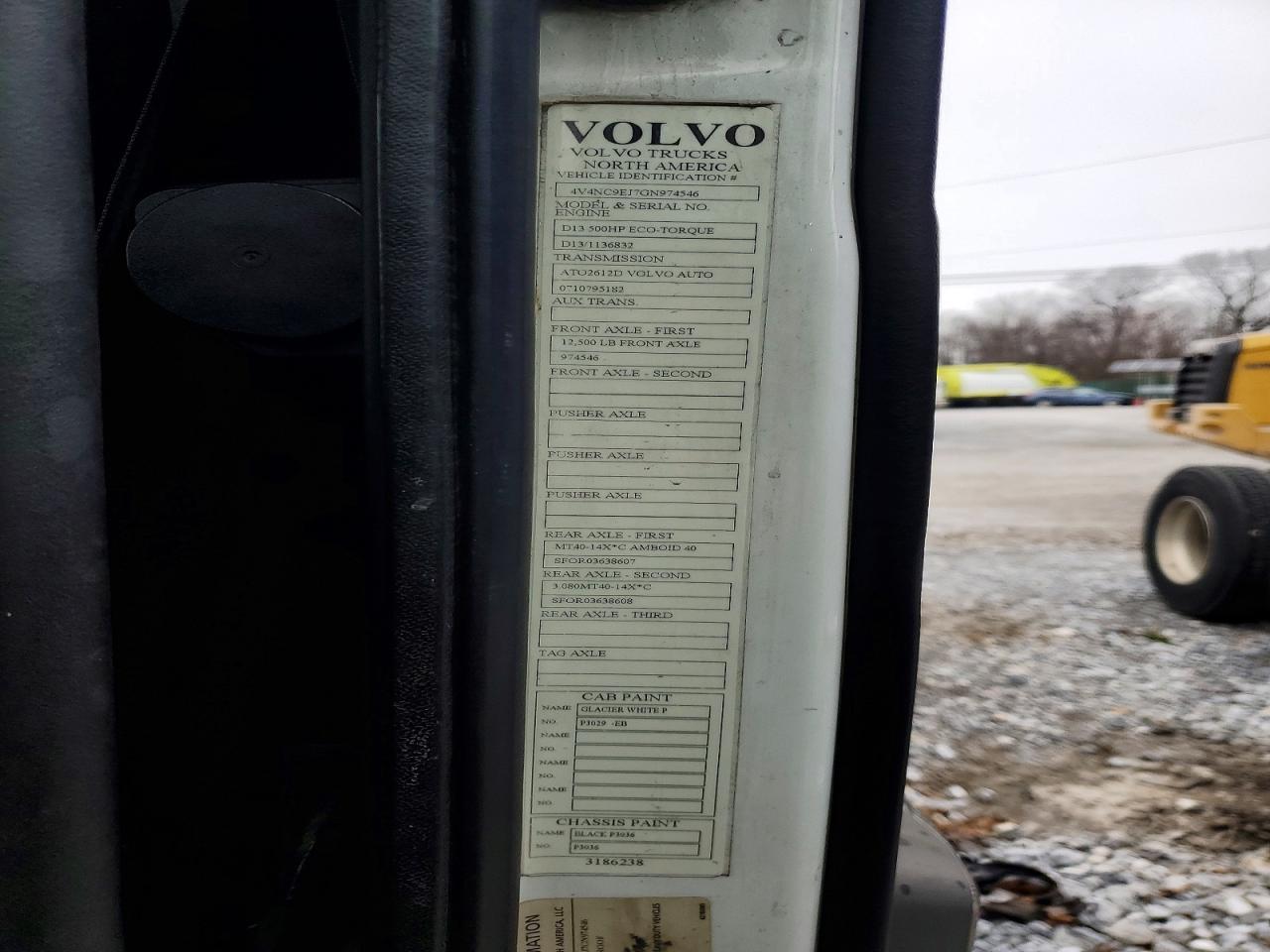 2016 Volvo VN VNL