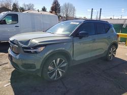 Volvo Vehiculos salvage en venta: 2021 Volvo Xc40 Recharge