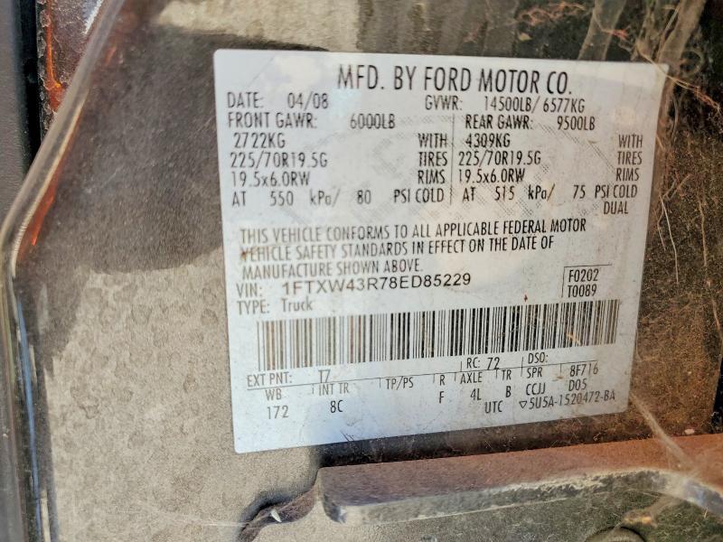 2008 Ford F450 Super Duty