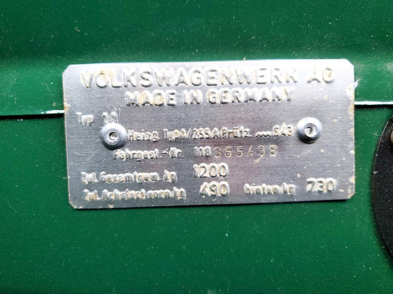 1968 Volkswagen Beetle