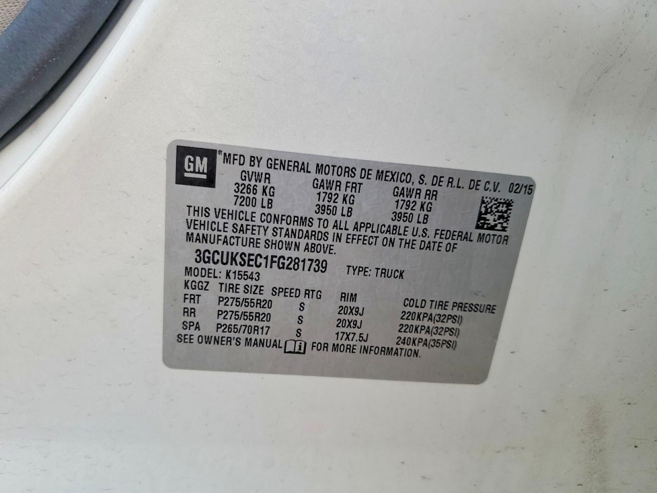2015 Chevrolet Silverado K1500 LTZ