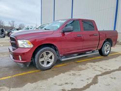 Salvage trucks for sale at Lawrenceburg, KY auction: 2017 Dodge RAM 1500 ST