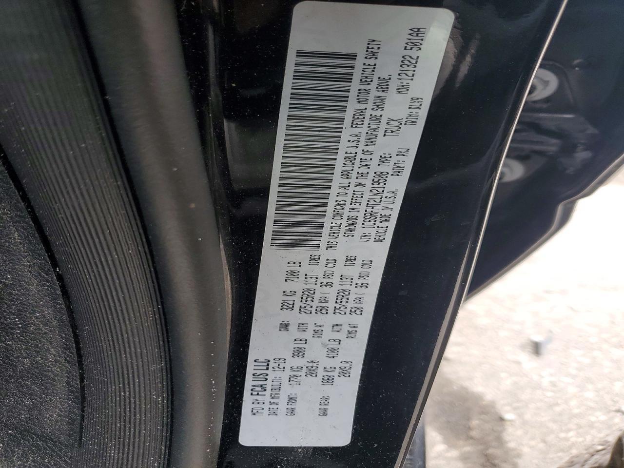 2020 Dodge RAM 1500 Limited