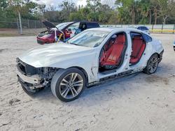 BMW salvage cars for sale: 2016 BMW 428 i Gran Coupe Sulev