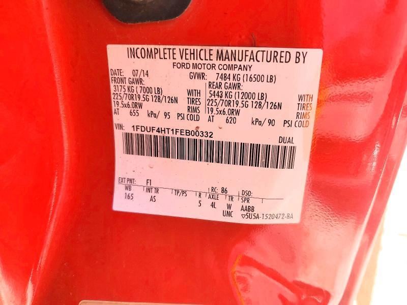 2015 Ford F450 Super Duty Chipper Truck