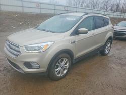 Ford salvage cars for sale: 2018 Ford Escape sel
