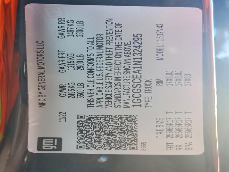 2022 Chevrolet Colorado LT