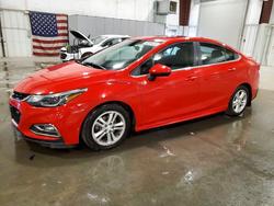 2016 Chevrolet Cruze lt en venta en Ham Lake, MN