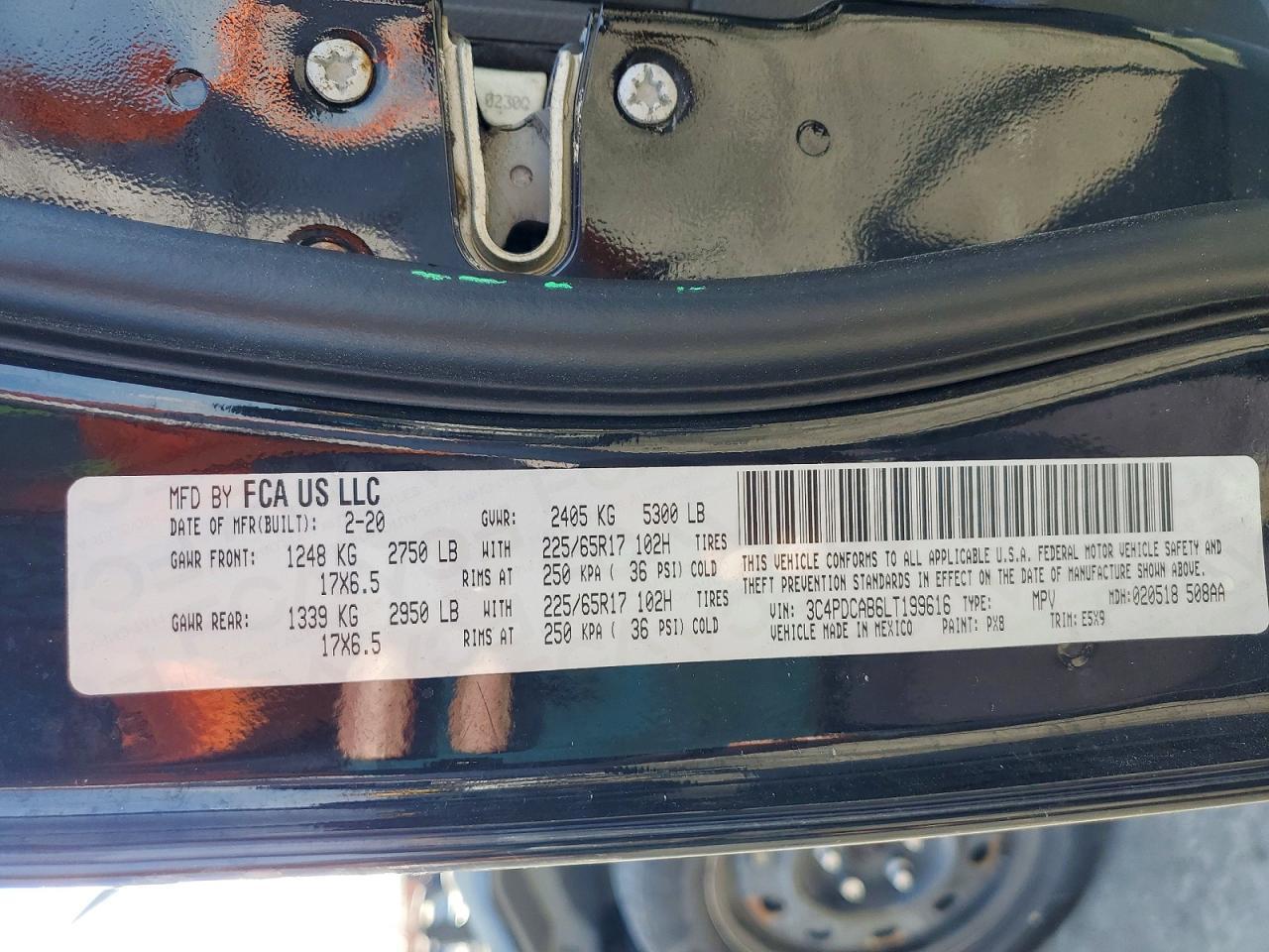 2020 Dodge Journey se