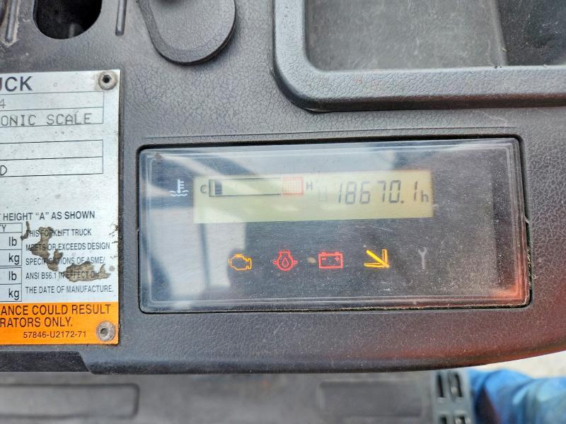 2016 Toyota 8FGCU20 Forklift