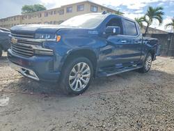 Chevrolet Vehiculos salvage en venta: 2021 Chevrolet Silverado K1500 High Country
