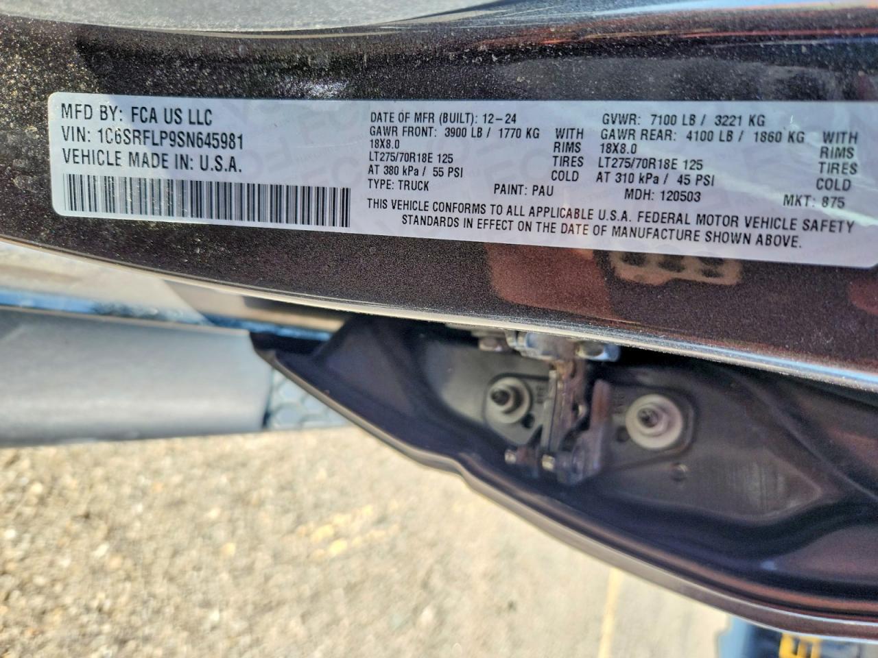 2025 Dodge RAM 1500 Rebel