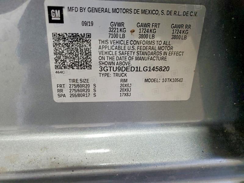 2020 GMC Sierra K1500 SLT