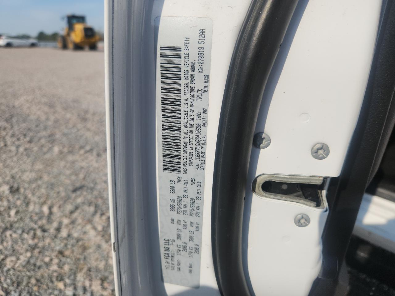 2016 Dodge RAM 1500 SLT
