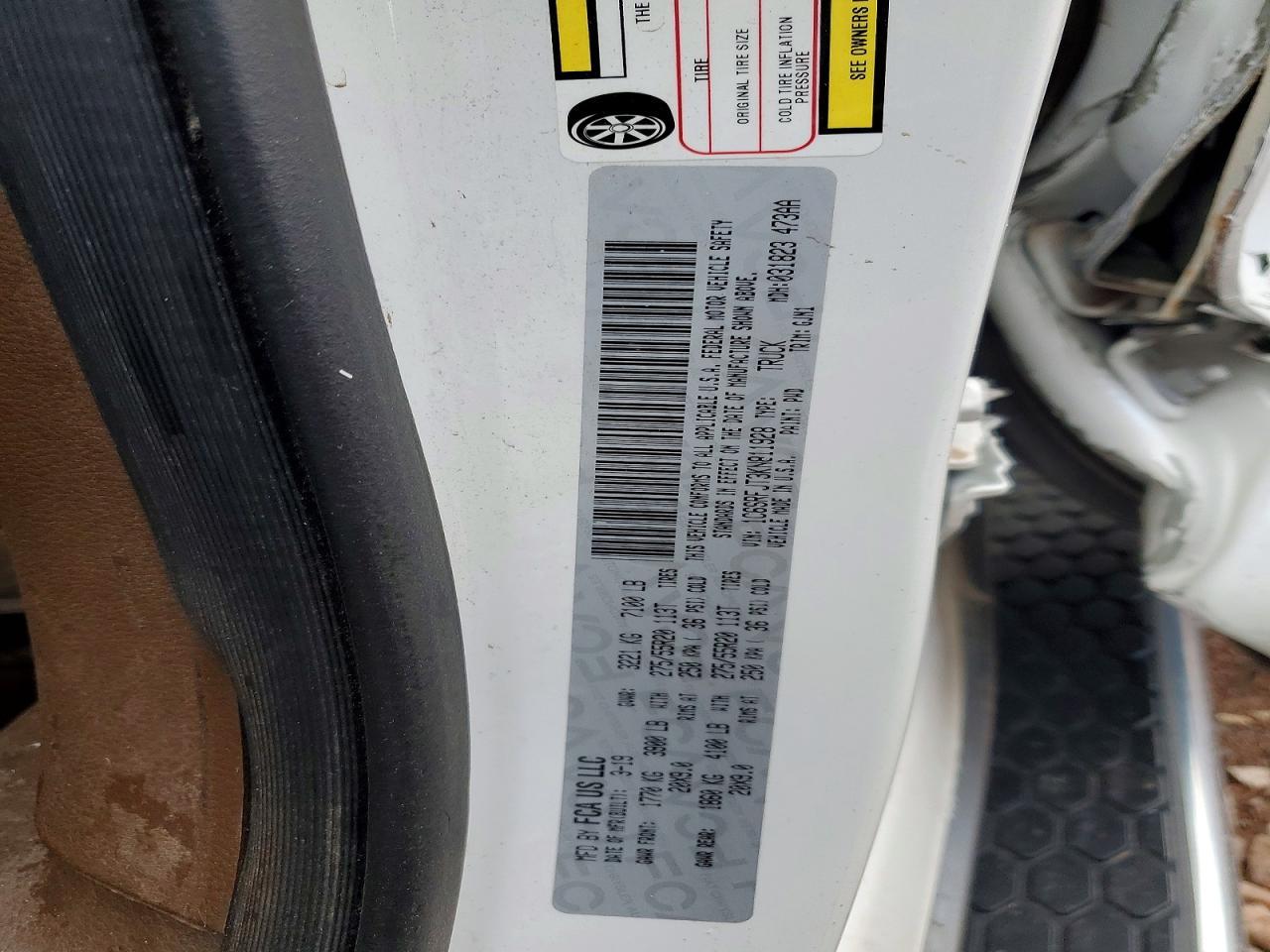 2019 Dodge 1500 Laramie