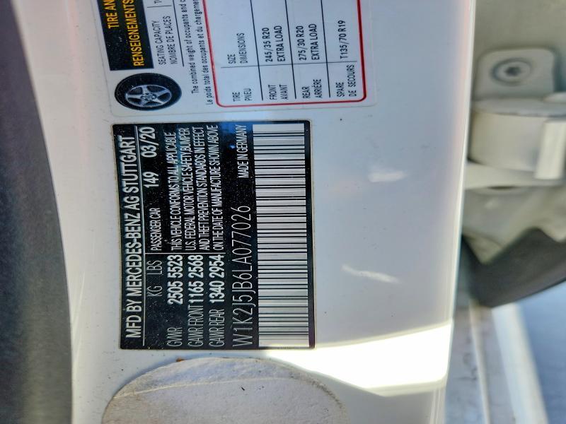 2020 Mercedes-Benz Cls 450