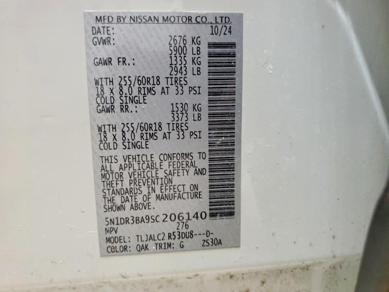 2025 Nissan Pathfinder sv