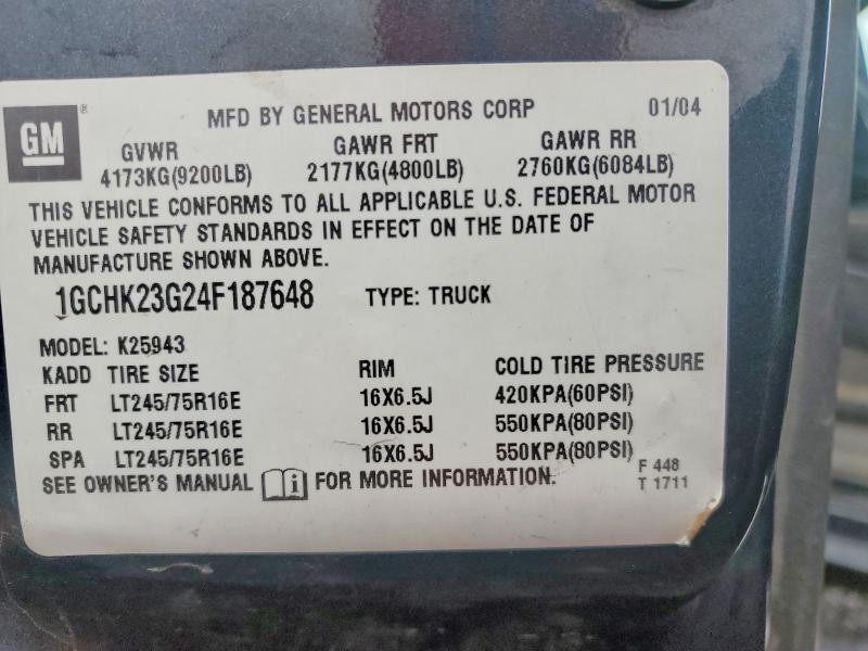 2004 Chevrolet Silverado K2500 Heavy Duty