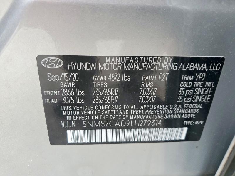 2020 Hyundai Santa fe se