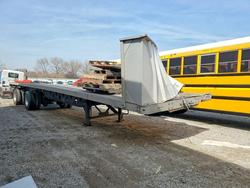 Salvage trucks for sale at Dyer, IN auction: 2014 Manac 10245C031 Flatbed Trailer