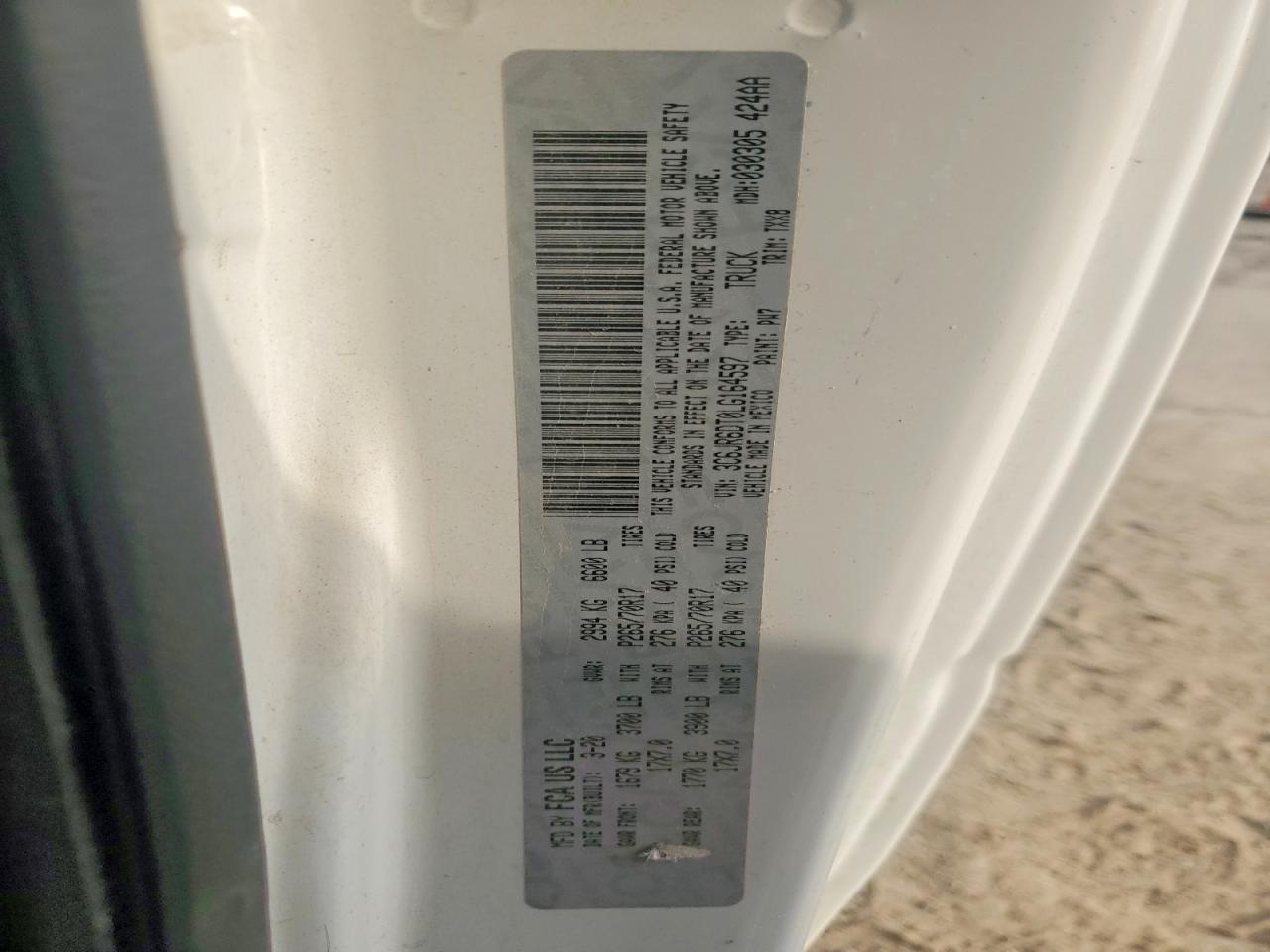 2020 Dodge RAM 1500 Classic Tradesman