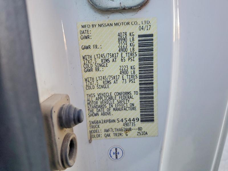 2017 Nissan Titan XD SV