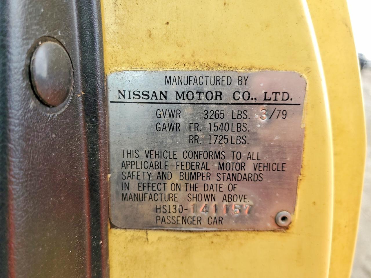 1979 Datsun 280zx 2+2