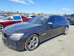 BMW salvage cars for sale: 2012 BMW 750 li
