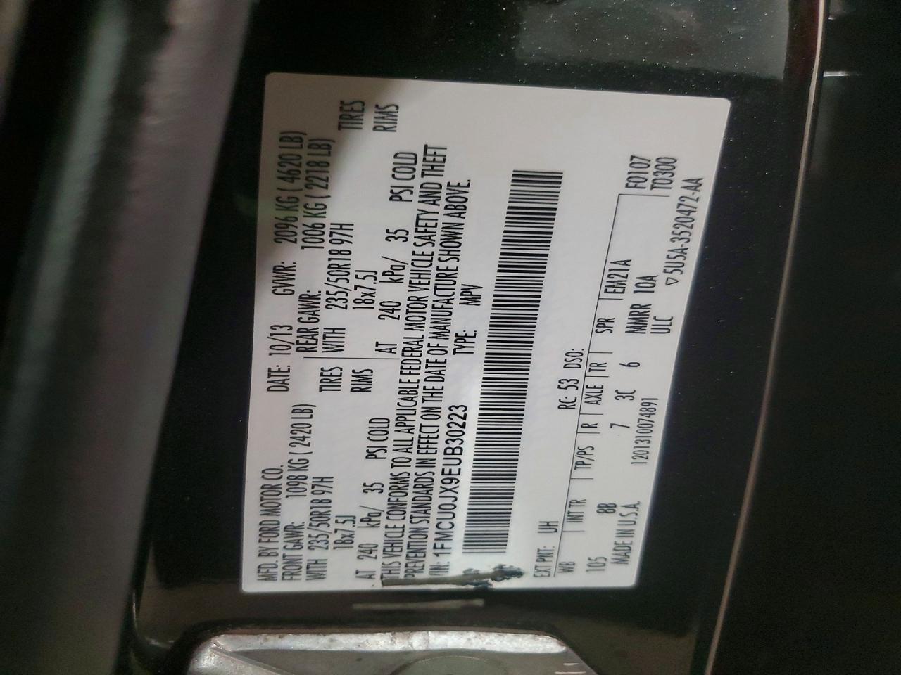 2014 Ford Escape Titanium