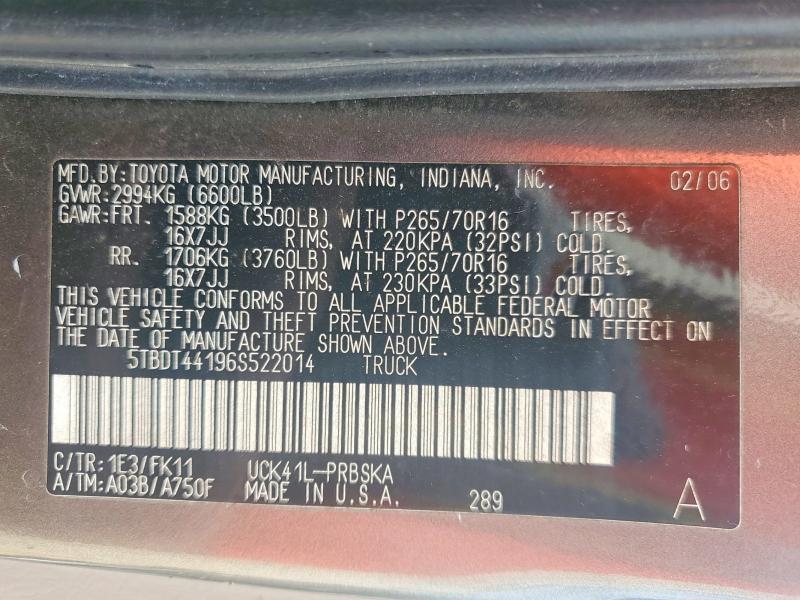 2006 Toyota Tundra SR5