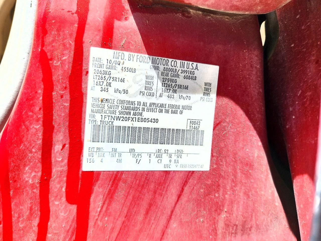 2001 Ford F250 Super Duty