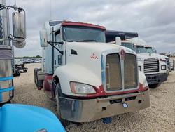 Salvage trucks for sale at San Antonio, TX auction: 2010 Kenworth T660 Semi Truck
