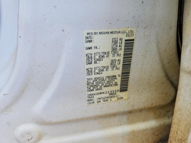 2023 Nissan Titan PRO-4X