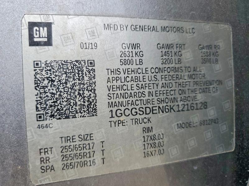 2019 Chevrolet Colorado Z71
