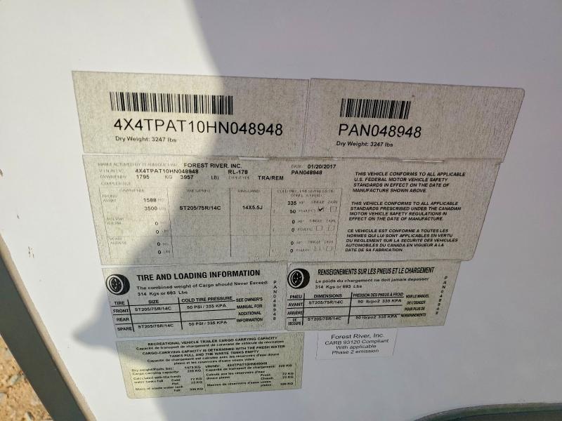 2017 Foresriver 2017 Forest River REAL-LITE Camper