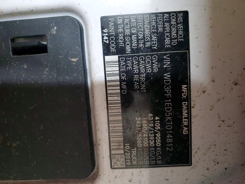 2019 Mercedes-Benz Sprinter 2500 Delivery van