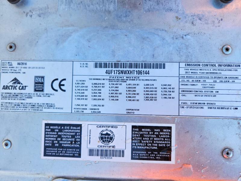 2017 Arctic Cat Arctic Cat