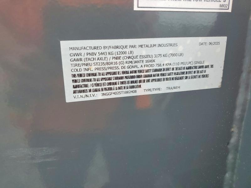 2026 Metalium Flatbed Trailer