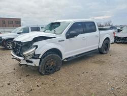Salvage trucks for sale at Kansas City, KS auction: 2016 Ford F150 Supercrew