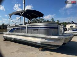 Salvage boats for sale at Riverview, FL auction: 2023 ETW PONT/ Boat