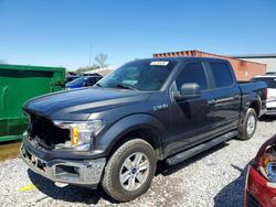 Salvage trucks for sale at Hueytown, AL auction: 2018 Ford F150 Supercrew