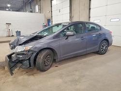 Honda salvage cars for sale: 2015 Honda Civic lx