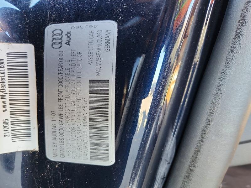 2008 Audi A8 l Quattro