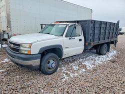 Salvage trucks for sale at Ham Lake, MN auction: 2006 Chevrolet Silverado C3500