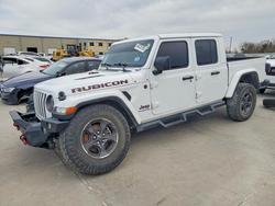 Salvage trucks for sale at Wilmer, TX auction: 2021 Jeep Gladiator Rubicon