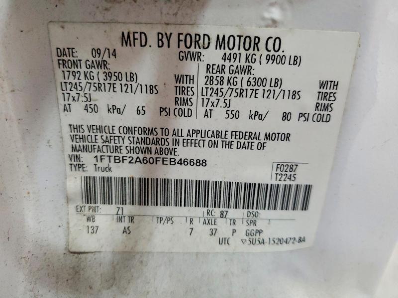 2015 Ford F250 Super Duty