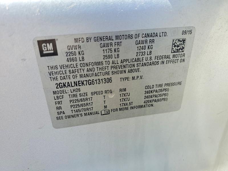 2016 GMC Terrain sle